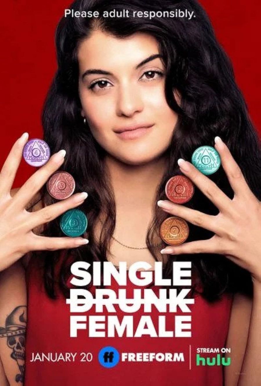 Poster Single Drunk Femail